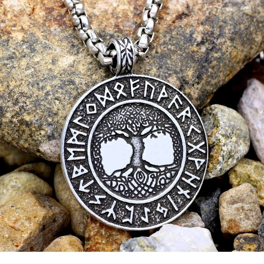 Silver Tree of Life Pendant Necklace